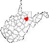 State map highlighting Barbour County